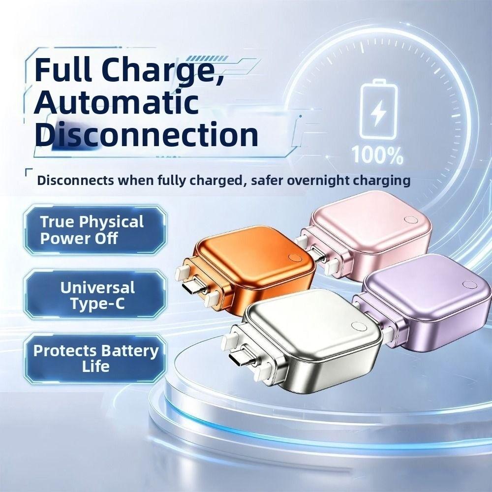 Overcharge Protection Auto Disconnect Charger Adapter Auto Power Cut-Off Protectors for Laptops