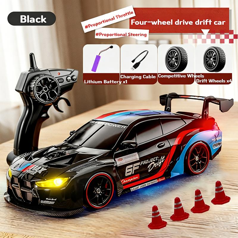 AAXP1 4WD Remote Drifting Car with Full Proportional Control - 2.4G High-speed Drifting Racing Car - Children's Racing Toy - Gift Item