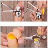 Egg Egg Manual Egg Cracking Kitchen Gadget Cutter, Cracker, Device, Easy-to-Operate (Small 10.53.52.6cm)