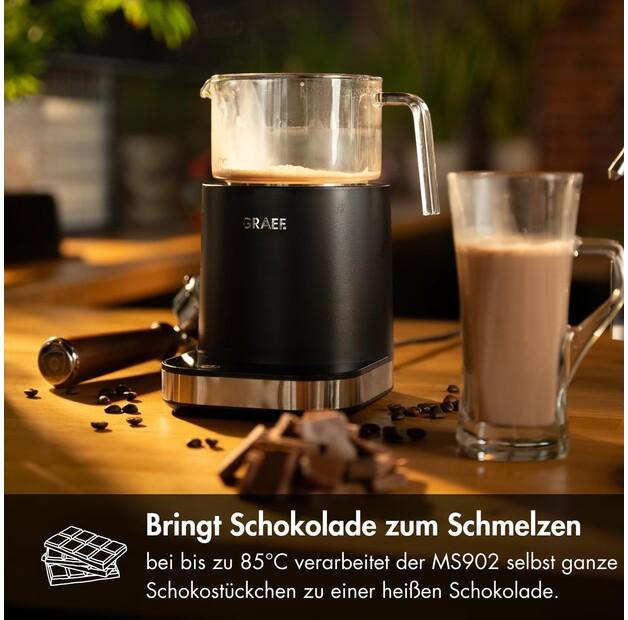 Milk Frother Graef MS902 Electric, Black