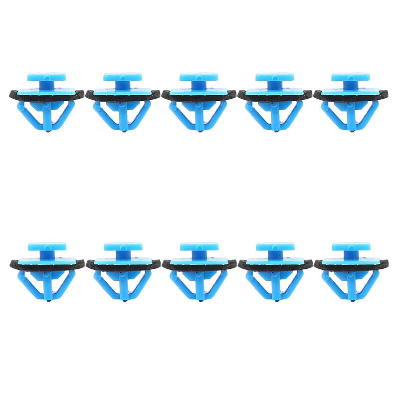 

Пластиковые боковые молдинги и зажимы для отделки дверей автомобиля, подходящие для Hyundai, Santa Fe, Kia, Sportage, боковые молдинги для наружной отделки с герметиком 10X