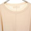 TODAYFUL Linen Blend Knit Poncho F Beige Women Used
