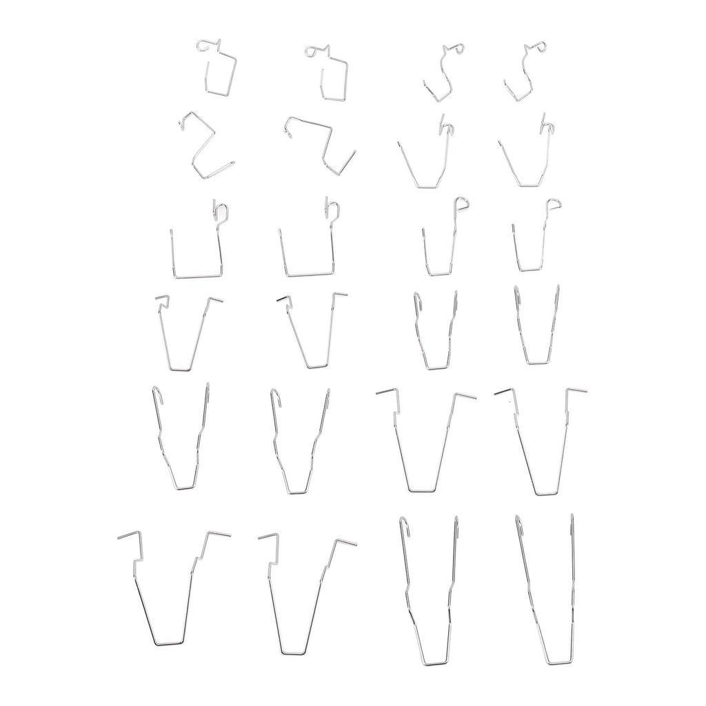 24 szt. Klips do żarówki samochodowej Stal nierdzewna Odporny Uniwersalne dopasowanie Sprężysty klips mocujący do reflektorów Żarówki H1 H3 H4 H7