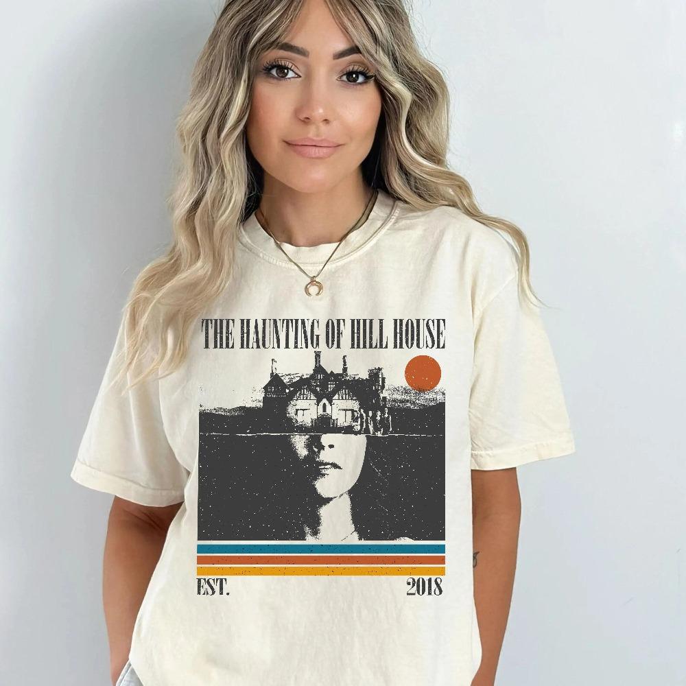 The Haunting of Hill House themed Tshirt Mike Flanagan moviethemed retro Tshirt unisex cotton Tshirt streetwear top M