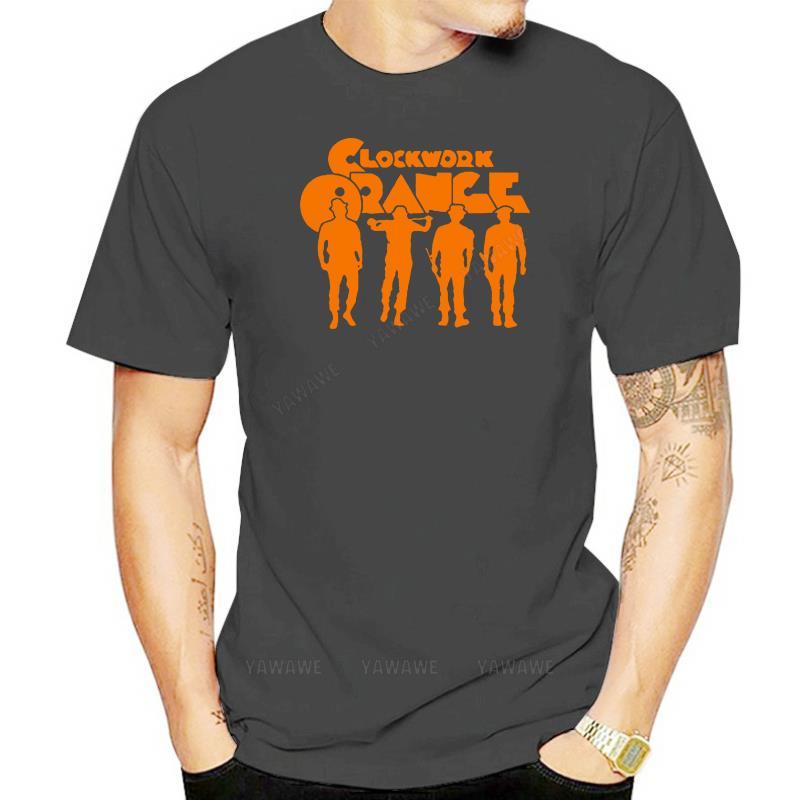 Vintage Printing Compassionate Youth A Clockwork Orange T Shirt Anthony Burgess Cult Movie Film Poster Kubrick 80S Mens Tshirt