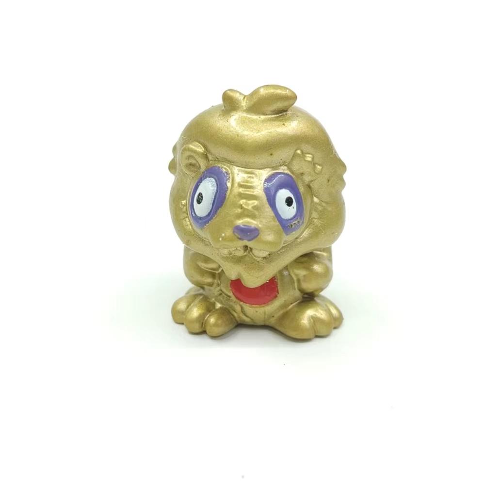 Zomlings Originaux ULTRA RARES OR Argenté Styles Superzings Figurines d'Action PVC Collection Limitée Jouet Espagnol Cadeau d'Anniversaire pour Garçons