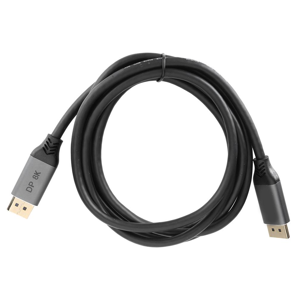 1.4 MaletoMale DP to MaletoMale DP Cable Wire Line for 8K Universal Compatibility(2M )