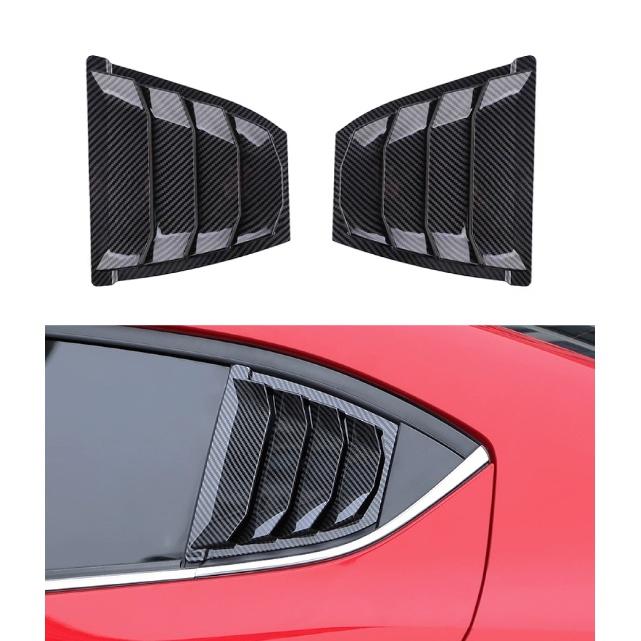 

Заднее стекло автомобиля Боковые жалюзи Крышка жалюзи для Mazda 3 Axela 4Dr Седан 2014 2015 2016 2017 2018 - Отделка вентиляционных отверстий