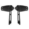 Motorcycle Safety Side Mirror ABS Reinforced Glass 360 Degree Adjustable Mounting Simple Install for Parking Assistance