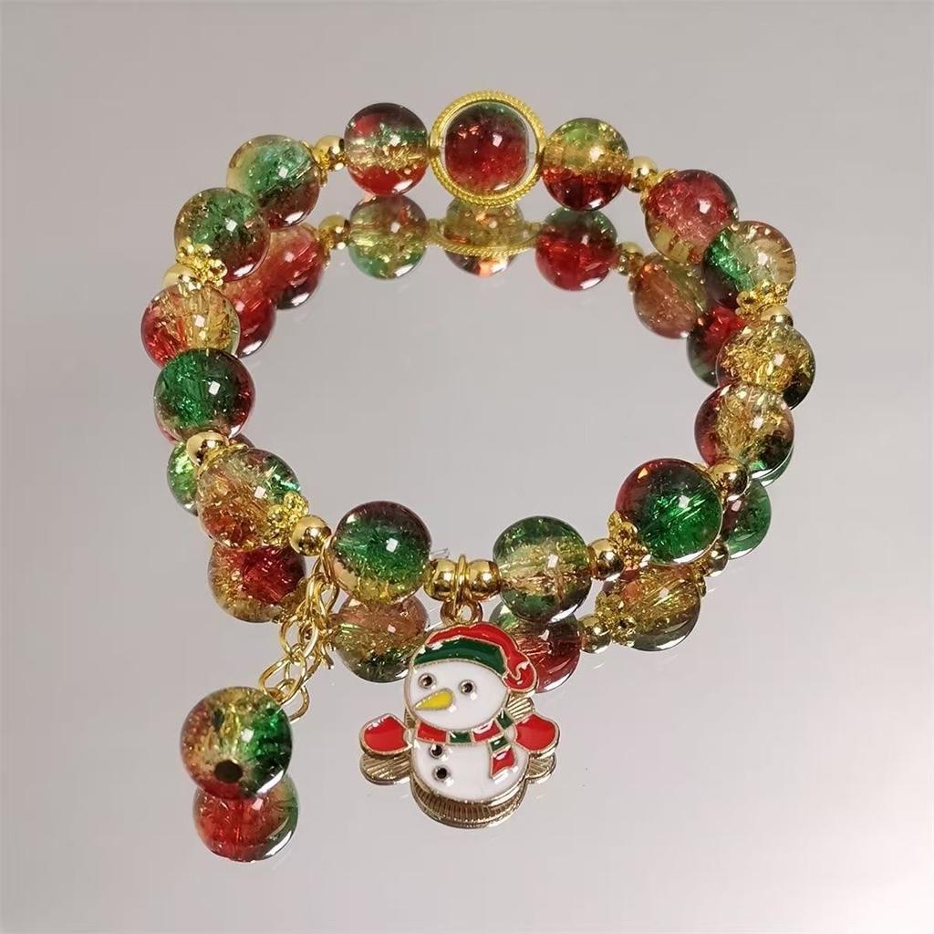 Lianlian Ruyi Bracelet Ins National Style Coloured Glaze Girlfriend Bracelet All-match High-end Antique Bracelet