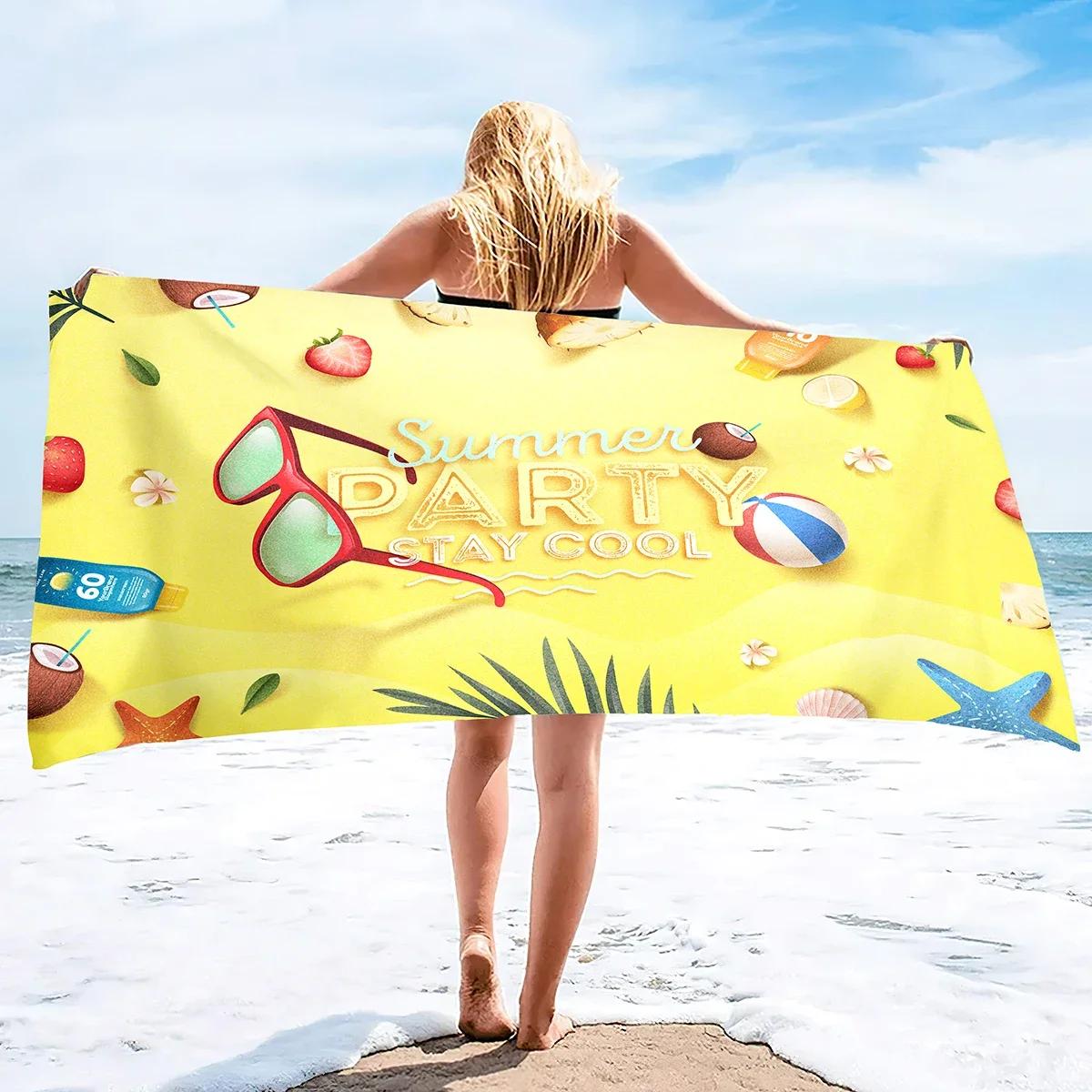 

Adult Oversized Sand Proof Quick Dry Beach Towel Accessories Women Sand Free Summer Beach Towel Men Microfiber Pool Towels W30*H60(CM)