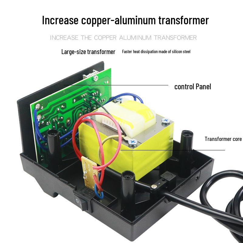 EU Standard 936 Temperature-Controlled Soldering Station Iron Set for Household & Mobile Phone Repair - Anti-static, Constant Temperature, 110W Tools