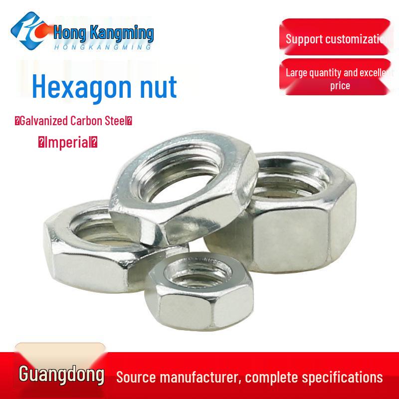 Photography Tripod Adapter: External Hex Nut 1/4 To 3/8 and 5/16