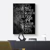 Black Lion with Inspirational Words Wall Canvas Art Painting Posters And Prints On Canvas Art Picture for Living Room Home Decor
