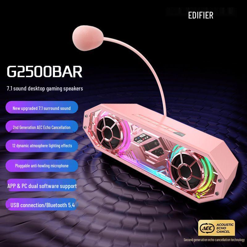 HECATE Edifier G2500BAR Desktop Gaming Bluetooth Speaker with Integrated Microphone
