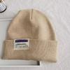 Warm Knitted Hat Elastic Pullover Cap Fashion Knitting Wool Beanie  for Autumn Winter