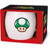 Mug En Céramique - Super Mario - 380ml - Blanc - Non Compatible Micro-ondes - Non Compatible Lave-vaisselle
