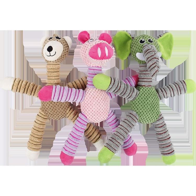 Dog Squeak Toy Soft Stuffed Plush Chew Toy for Small and Medium Puppies