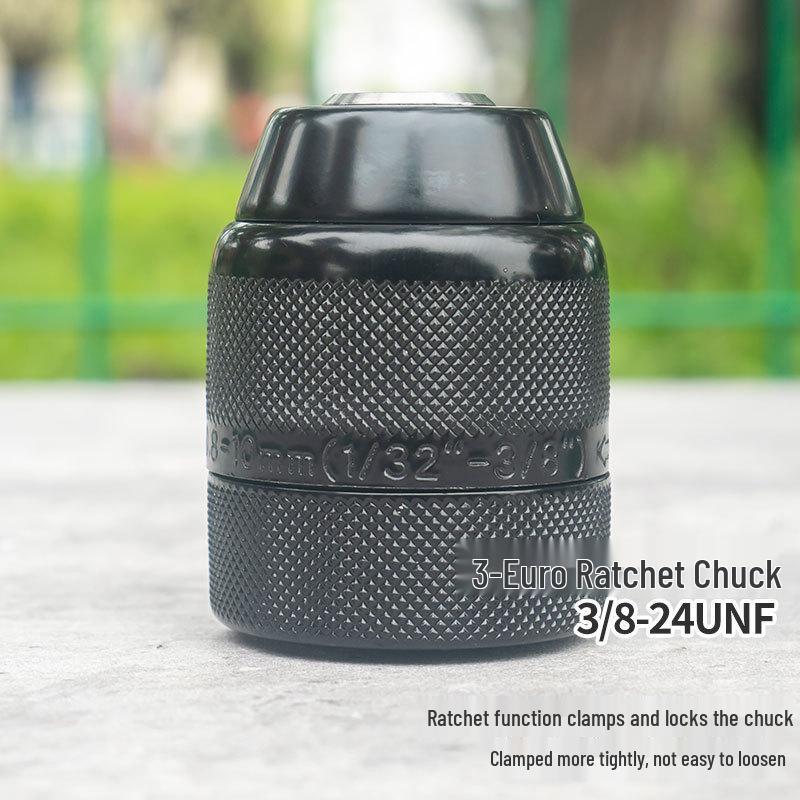 Universal Self-Locking Ratchet Drill Chuck Wrench for Power Tools