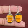 Bumble Bee Jasper Earring Gemstone Earring Elegant Jewelry 925 Sterling Silver Earrings Handmade Earring Healing Stone Jewelry Gifts For Mom