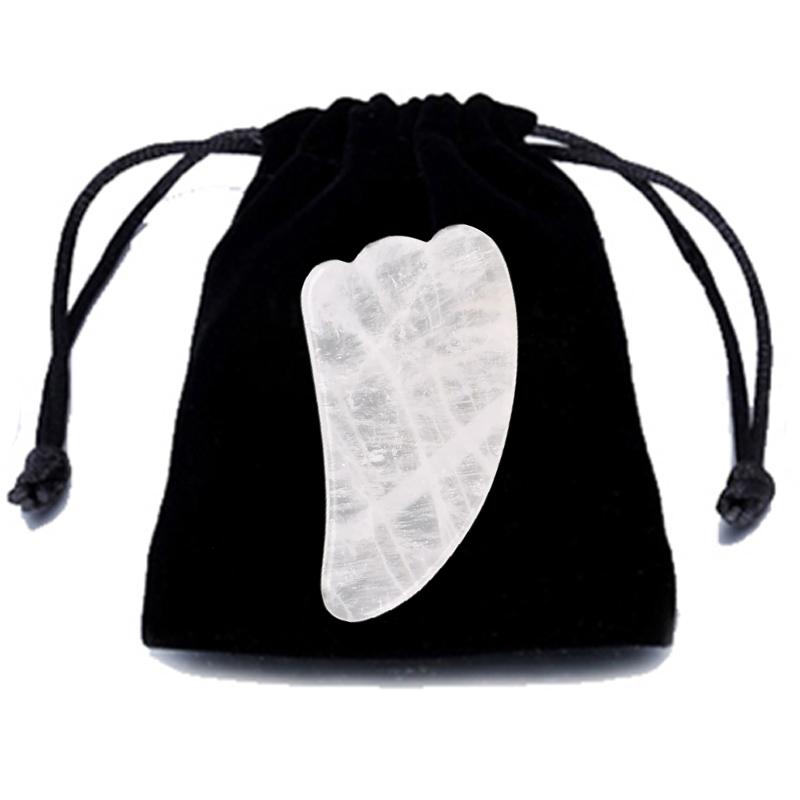 Natural Jade Gua Sha Board Gouache Scraper Face Scraping Lifting Massager Anti Wrinkle Skin Beauty Care Tool