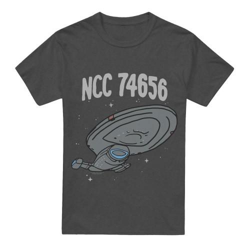 Star Trek Unisex Adult The Intrepid Class T-Shirt