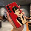 Audrey Hepburn Breakfast At Phone Case For Samsung A56 A36 A26 A16 A15 A25 A35 A55 A14 A34 A24 A54 Black Soft Shell