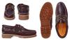 Timberland 3 Eye Classic Rug 50009 Burgundy