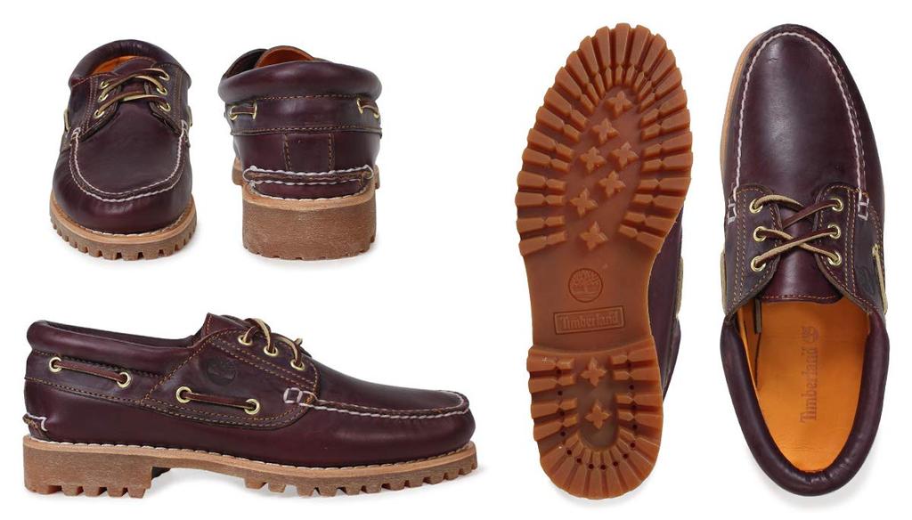 Timberland 3 Eye Classic Rug 50009 Burgundy