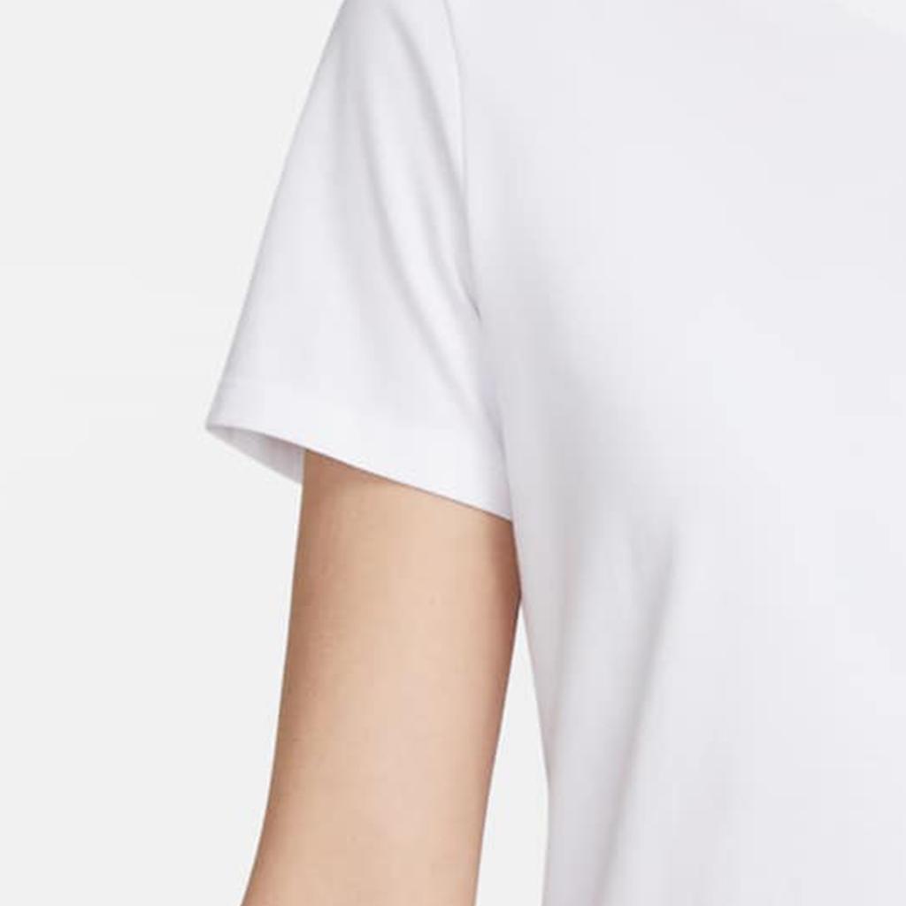 Nike T Shirts Women's White Crew Neck Moderate FJ7129-100
