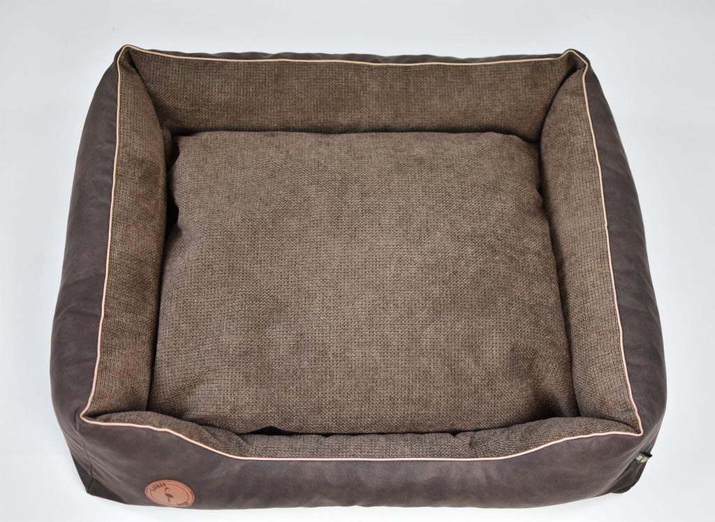 Cezar Sofa Brown + Brown Structure - 60Cm X 50Cm