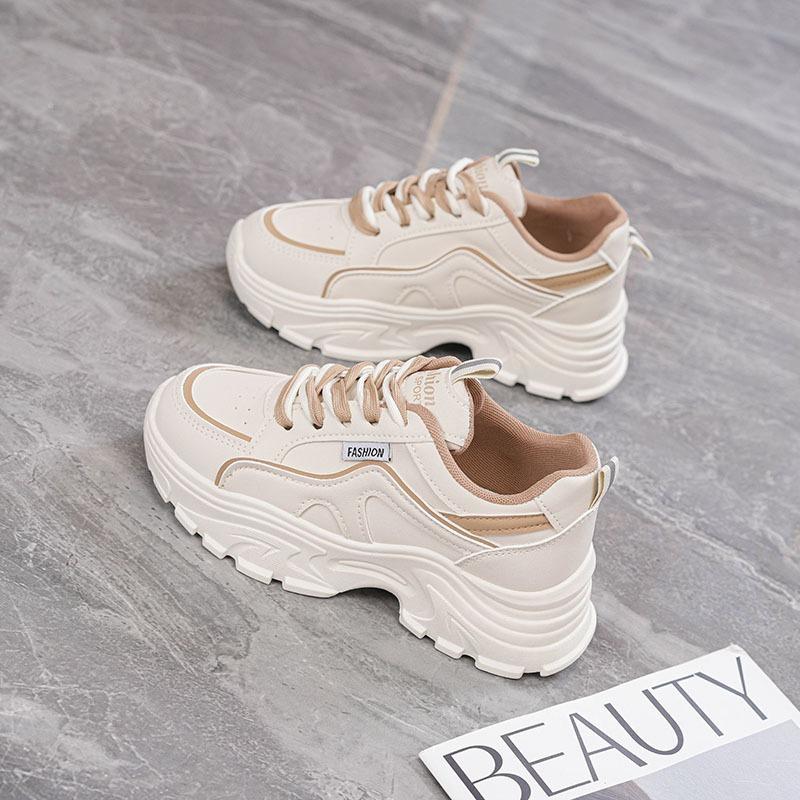Spring New Women's Shoes Sports Shoes Trendy Casual Platform Shoes Original Design Running Shoes