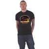 Neil Diamond T-Shirt Sweet Caroline Ovales Logo neu Offiziell Unisex Schwarz