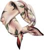 100% Pure Silk Scarf Women Neck Foulard Square Headband Scarves Bandana New Small Hijab Print Poncho Scarves Pashmina 53Cm