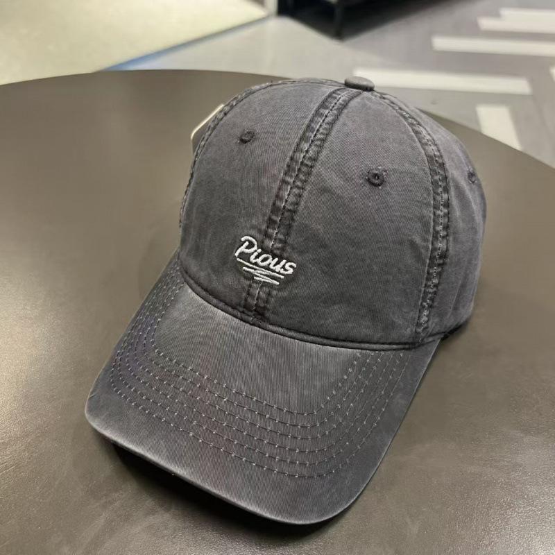 Spring And Summer Alphabet High Quality Soft Top Baseball Cap Female Alphabet Embroidery Casual Versatile Cap Tide