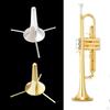 Trumpet Stand Foldable Lightweight Portable Compact Orchestral Instrument Support with 3 Metal Legs
