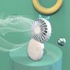 ABS Mini Pocket Fan With USB Charging For Children Students And Adult Travel Mobile Phone Holder