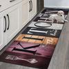 Vintage Wood Grain Kitchen Rug, Non-Slip Soft Kitchen Mat Set, Entrance Doormat, Hallway Runner Home Decor