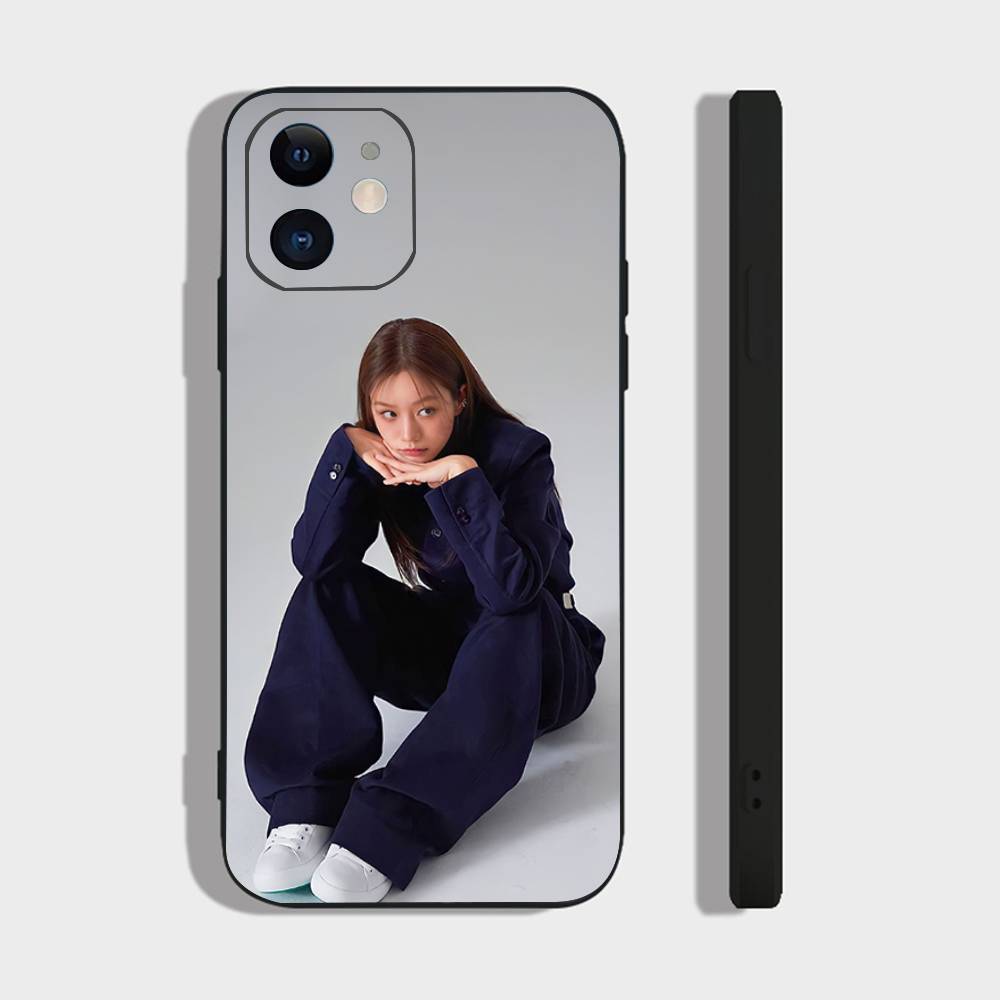 Korean Singer And Actor Lee Hyeri Phone Case For IPhone 17 Air 16 15 14 13 Pro Max 11 12 Black Silicone Cover