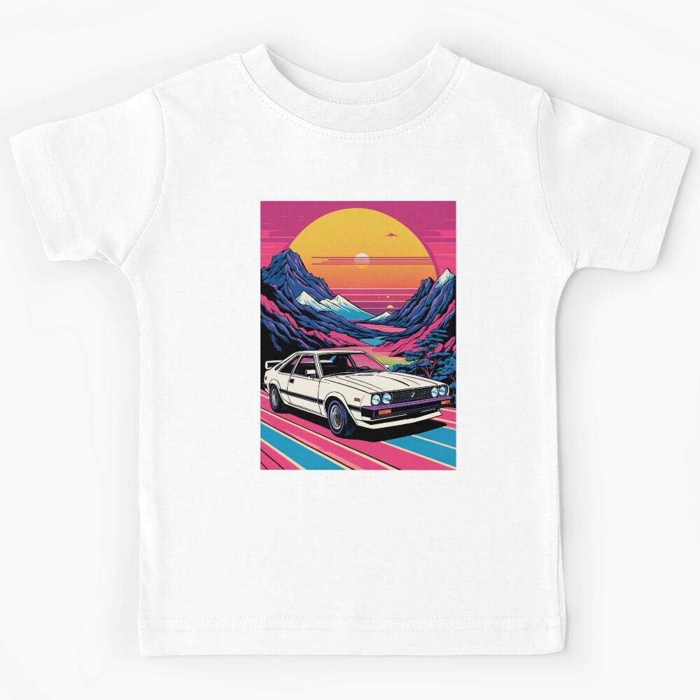 Cruising Through Time Kids T-Shirt 160