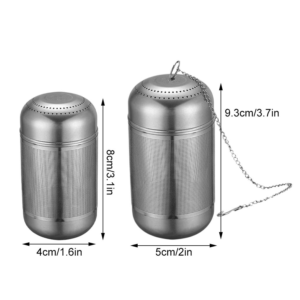 Stainless Steel Tea Filter With Fine Mesh For Infusing Tea Herbs Stainless Steel Tea Spice Balls