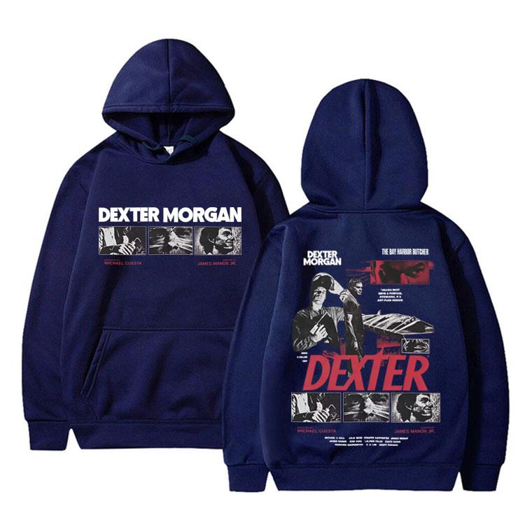 TV Play Dexter Morgan The Bay Harbour Butcher Hoodie Men Women Casual Oversized Sweatshirt Men's Fashion Vintage Hooded Pullover