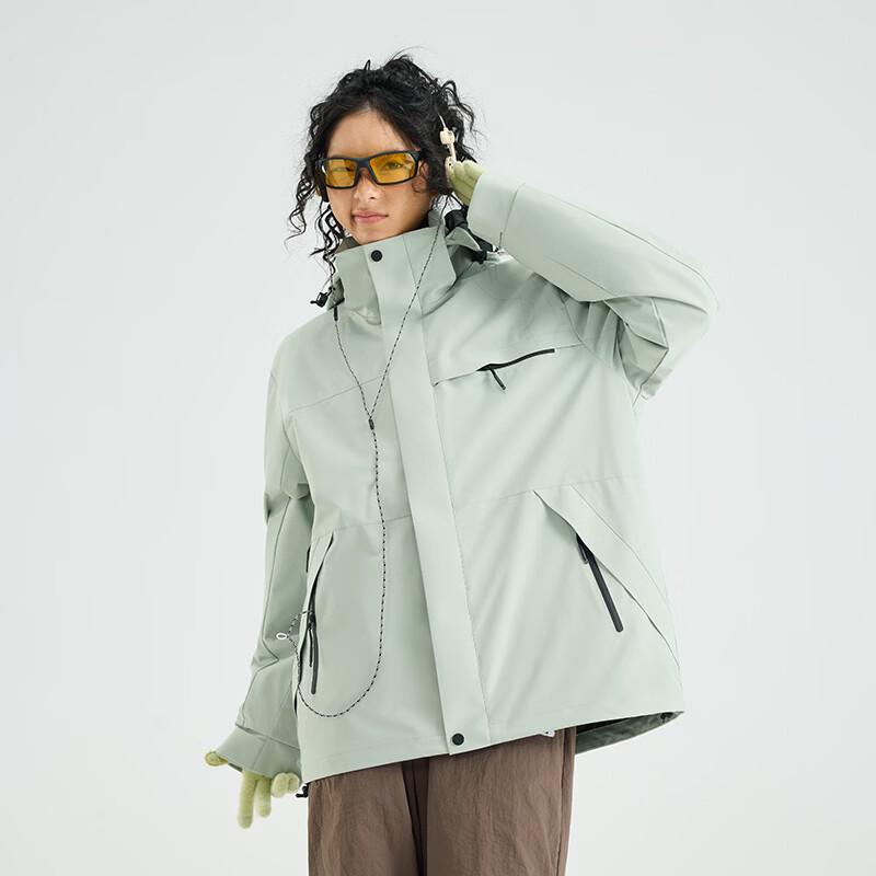 EILEIE 269 Unisex 3-in-1 Outdoor Windproof Jacket M