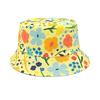 Spring and Summer Polyester Cartoon Print Bucket Hat Outdoor Travel Sun Cap For Boy and Girl 107