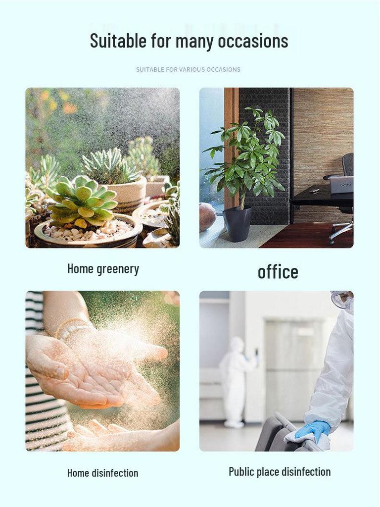 Rechargeable 2L Handheld Electric Sprayer for Watering and Garden Use