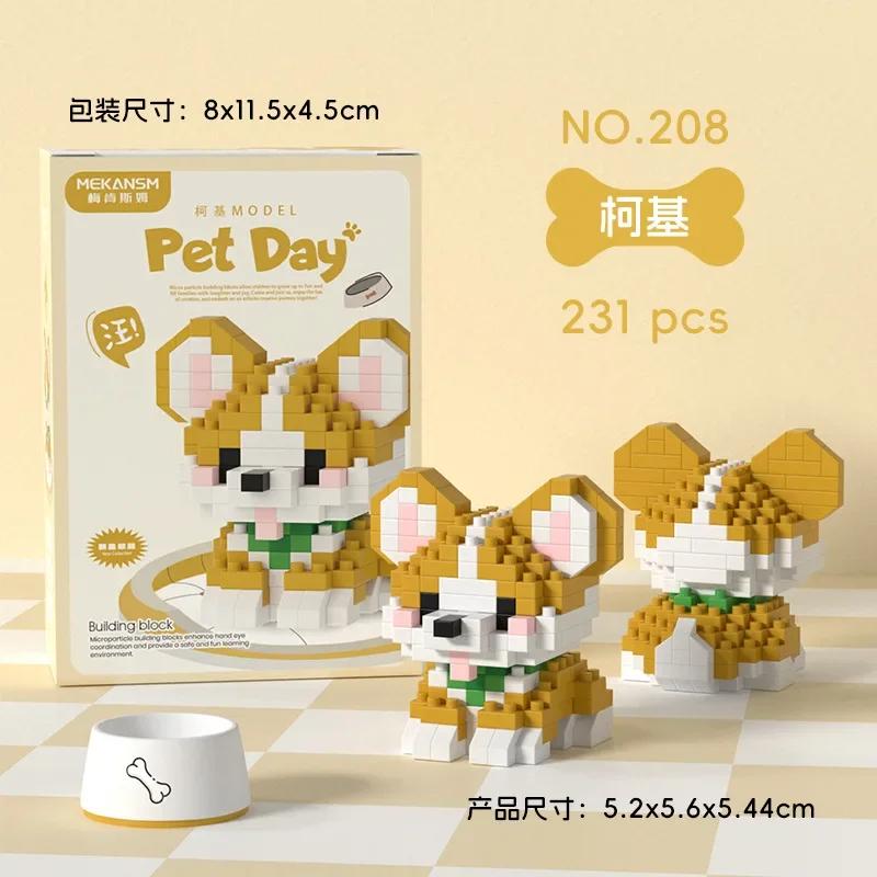 Kids Christmas Building Blocks Toys Mini Micro Building Brick Christmas Tree Stocking Blocks Puzzle Assembling Table Decor Toy