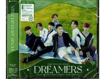 CD Dreamers Nomal Edition ATEEZ COCA-17907 K-Pop Idol Group Japan 1st Single NEW