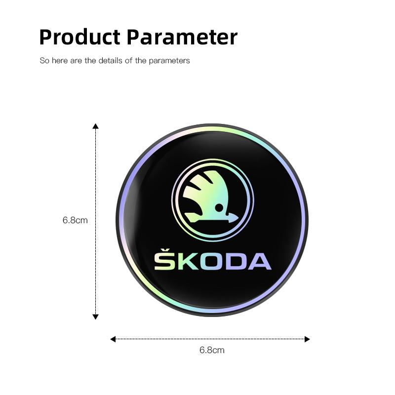 Auto Laser Becheruntersetzer Matte Anti-Rutsch Wasserbecher-Schlitz-Pad Für Skoda Kylaq Elroq Kodiaq Octavia Enyaq Kamiq Scala Rapid Karoq Fabia Yeti