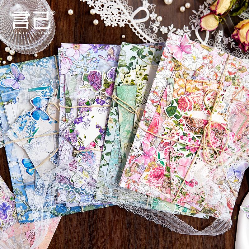 Yan Ji Emotion Collector Series Journal Collage Stickers - 4 Styles