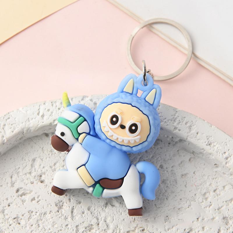 Desenho Animado Bonito Pingente de Boneca Chaveiro Pingente de Bolsa Kawaii Corrente para Celular Criativo Decorações Penduradas para Mochila Acessórios Presentes